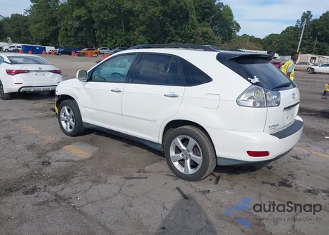 2008 Lexus Rx 350 z USA, uszkodzony, nr VIN 2T2GK31U98C027142